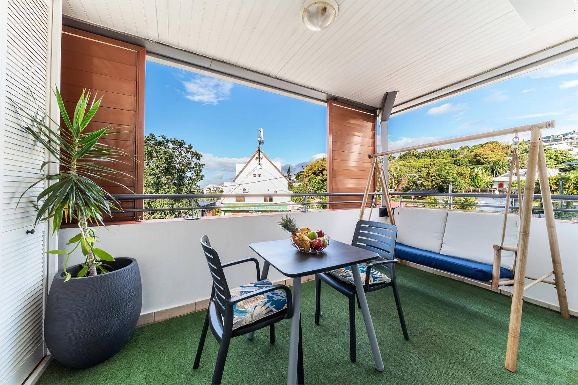 Apartamento T2 - Sainte-Clotilde - Wifi - A la Nuitée Exterior foto